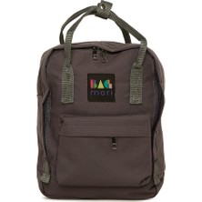 Bagmori Gri Kare Askı Ayarlı Mini Sırt Çantası