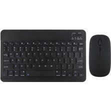 TahTicMer Samsung Galaxy Tab A7 T500 T505 Uyumlu Kablosuz Bluetooth Klavye Mouse Set