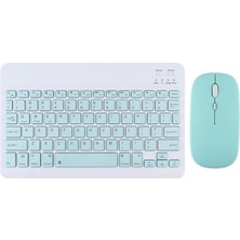 TahTicMer Apple iPad Pro 12.9 2018 A2014 A1895 A1876 A1983 Kablosuz Bluetooth Klavye Mouse Set