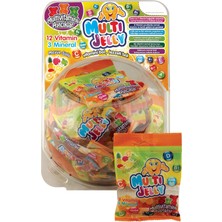 Multiball Multibal Multı Jelly ( Multi Vitaminli Jelıbon ) 40 Lı Kavanoz 40 Li