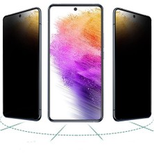 Arazon Samsung Galaxy A73 Hayalet (Privacy) Esnek Mat Nano Cam Ekran Koruyucu