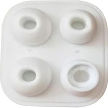 Coofbe Airpods Pro Için 2 Çift Silikon Yedek Kulaklık Ucu, Kulaklık Tıkacı, Gürültü Engellemeli