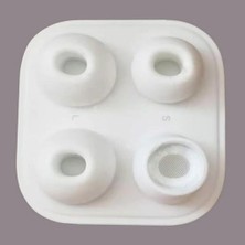 Coofbe Airpods Pro Için 2 Çift Silikon Yedek Kulaklık Ucu, Kulaklık Tıkacı, Gürültü Engellemeli