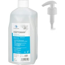 Dr. Schumacher Aseptoman 1000 Ml 12 Adet 72 El Ve Cilt Dezenfektanı (Pompa Li)