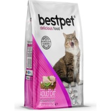 Enjoy Best Pet Bestpet Tavuklu Selection Yetişkin Kedi Maması 15 kg