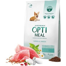 Optimeal Hindili Her Irk Yavru Köpek Maması 4 kg