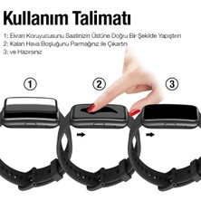 Coofbe Apple Watch Ultra 49MM Full Kaplama Ekran Koruyucu, Su Geçirmez,parmak Izi Bırakmaz 3D Koruyucu