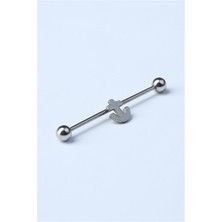 HD Piercing Çapa Model Köprü Silver Piercing