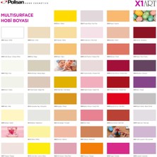 Polisan X1 Art Multisurface Hobi Boyası Pembe Büyü 120 ml