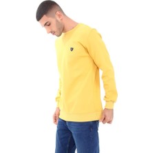 Rey Polo Erkek Bisiklet Yaka Uzun Kollu Basic Sweatshirt