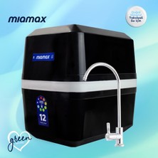 Miamax 12 Aşama Standart Membranlı 9 Litre Çelik Tanklı Mineralli Su Arıtma Cihazı - 0004