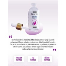 Beshila Onarıcı Saç Bakım Serumu - Keratin - Biotin - Provitamin B5 - Çam Terebentin - Ardıç - At Kuyruğu Özü