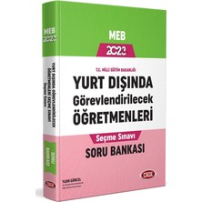 Data Yayınları 2023 MEB Yurt Dışında Görevlendirilecek Öğretmenleri Seçme Sınavı Soru Bankası