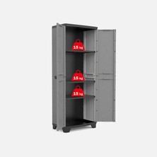 Sadece Nette Plastik Dolap, Mutfak Dolabı, Plastik Bahçe Dolabı, Çok Amaçlı Plastik Dolap