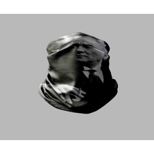 Mustafa Kemal Atatürk Tasarımlı Motorsiklet Bandana