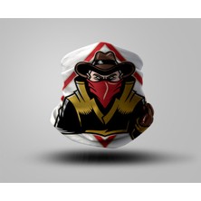 Buffalo Motorcu Baf Maske Outdoor Boyunluk Unisex Bandana