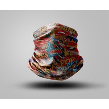 Buffalo Motorcu Baf Maske Outdoor Boyunluk Unisex Bandana