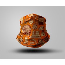 Buffalo Motorcu Baf Maske Outdoor Boyunluk Unisex Bandana