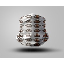 Buffalo Motorcu Baf Maske Outdoor Boyunluk Unisex Bandana