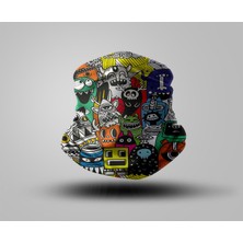 Buffalo Motorcu Baf Maske Outdoor Boyunluk Unisex Bandana