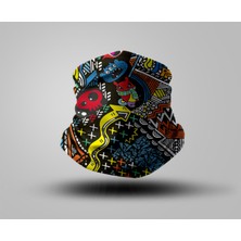 Buffalo Motorcu Baf Maske Outdoor Boyunluk Unisex Bandana