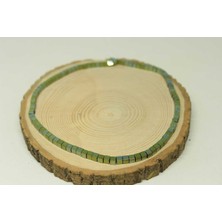 Yaşam Tohumu Hematit Taşı Küp Şekilli 4mm Dizi (24455)