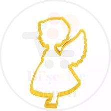 Bi'şeyler Sepeti Ayakta Melek Kurabiye Kalıbı