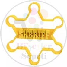 Bi'şeyler Sepeti Sheriff Kurabiye Kalıbı