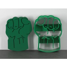 Bi'şeyler Sepeti Hulk Yumruk Kurabiye Kalıbı