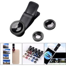 F Fityle 3 Aradan 1 Telefon Lens Lens 0.67X Geniş Açılı Lens Kiti (Yurt Dışından)