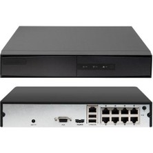 Ttec NVR-1108HM/8P(B) 8 Kanal 8 Port Poe Nvr Kayıt Cihazı (Tss)