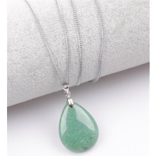 Moda Berray Aventurin Doğal Taş Kolye