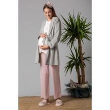 Effortt Sabahlıklı Hamile Lohusa Pijama Takımı