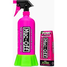 Muc-Off Bottle For Life Bundle Bisiklet Temizleme Şişesi ve 4'lü Punk Powder
