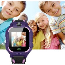 My Watch LBS Konumlu Akıllı Çocuk Takip Saati Sim Kartlı Arama, Kameralı, Gizli Dinleme Özellikli Q19 - Mor