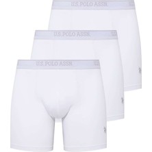 U.S. Polo Assn. 3'lü Uzun Paça Erkek Boxer