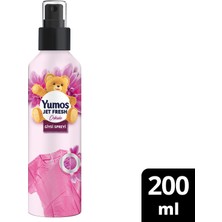 Yumoş Jet Fresh Orkide 200 ml 2 Adet Jet Fresh Lilyum 200 ml 2 Adet Demstar Mikrofiber Bez Hediye