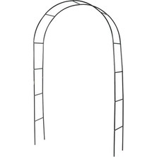 Kesoto Düğün Arch Zemin Stand Balon 200X230X37CM Siyah
