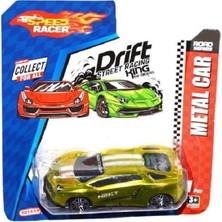 Toysan Speed Racer Tekli Metal Araba - Sarı