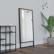 Dekomodern Croft Siyah Dekoratif Boy Aynası