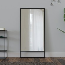 Dekomodern Croft Siyah Dekoratif Boy Aynası