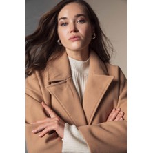 DeFacto Oversize Fit Kaşe Mont X2184AZ22WN