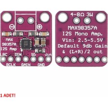 Roba MAX98357 I2S 5V 3W Ses Yükseltici Amfi Class D Dijital Ses Müzik Kuvvetlendirici Amfilikatör Dac