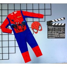 Lolliboom Kids Erkek Çocuk Süper Kahraman Örümcek Adam Maskeli Kostüm Spiderman