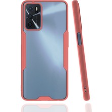 Andeka Oppo A16 Kılıf Platin Silikon - Pembe