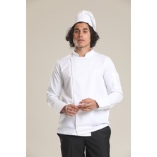 Mercan Giyim Gabardin Aşçı Ceketi