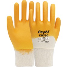 Beybi KN350 Sarı Nitril Iş Eldiveni NO:10