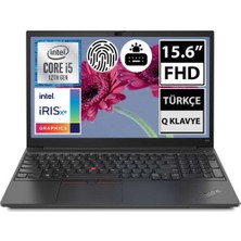 Lenovo E15 21E6006RTX03 I5-1235U 16GB 256SSD 15.6" Fullhd Freedos Taşınabilir Bilgisayar