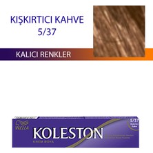 Wella Koleston Single Tüp Boya Saç Boyası Kışkırtıcı Kahve 5/37