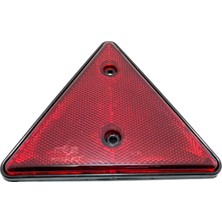 Serkay Oto Üçgen Reflektör 14 cm Kırmızı 2 Adet